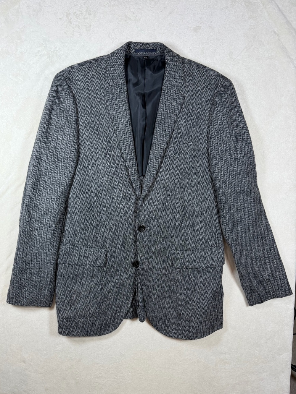 J. Crew Ludlow 40R Herringbone Tweed British MOON Wool Sport Coat Blazer